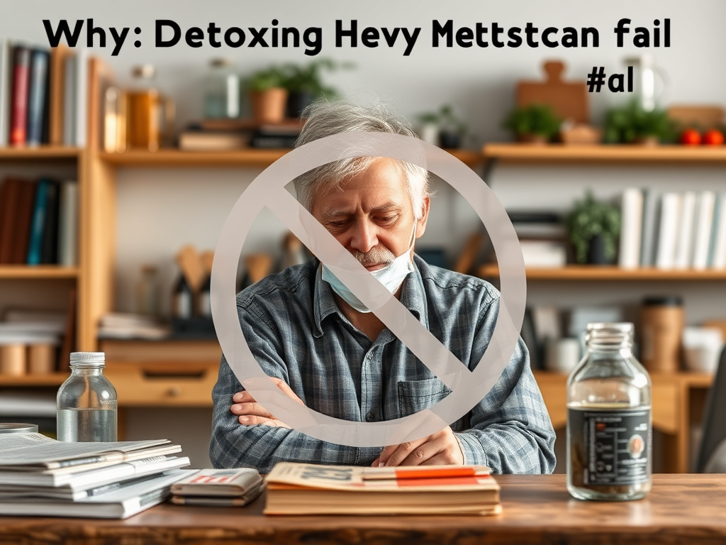Why Detoxing Heavy Metals Can Fail: Common Pitfalls and Misunderstandings Why Detoxing Heavy Metals Can Fail: Common Pitfalls and Misunderstandings